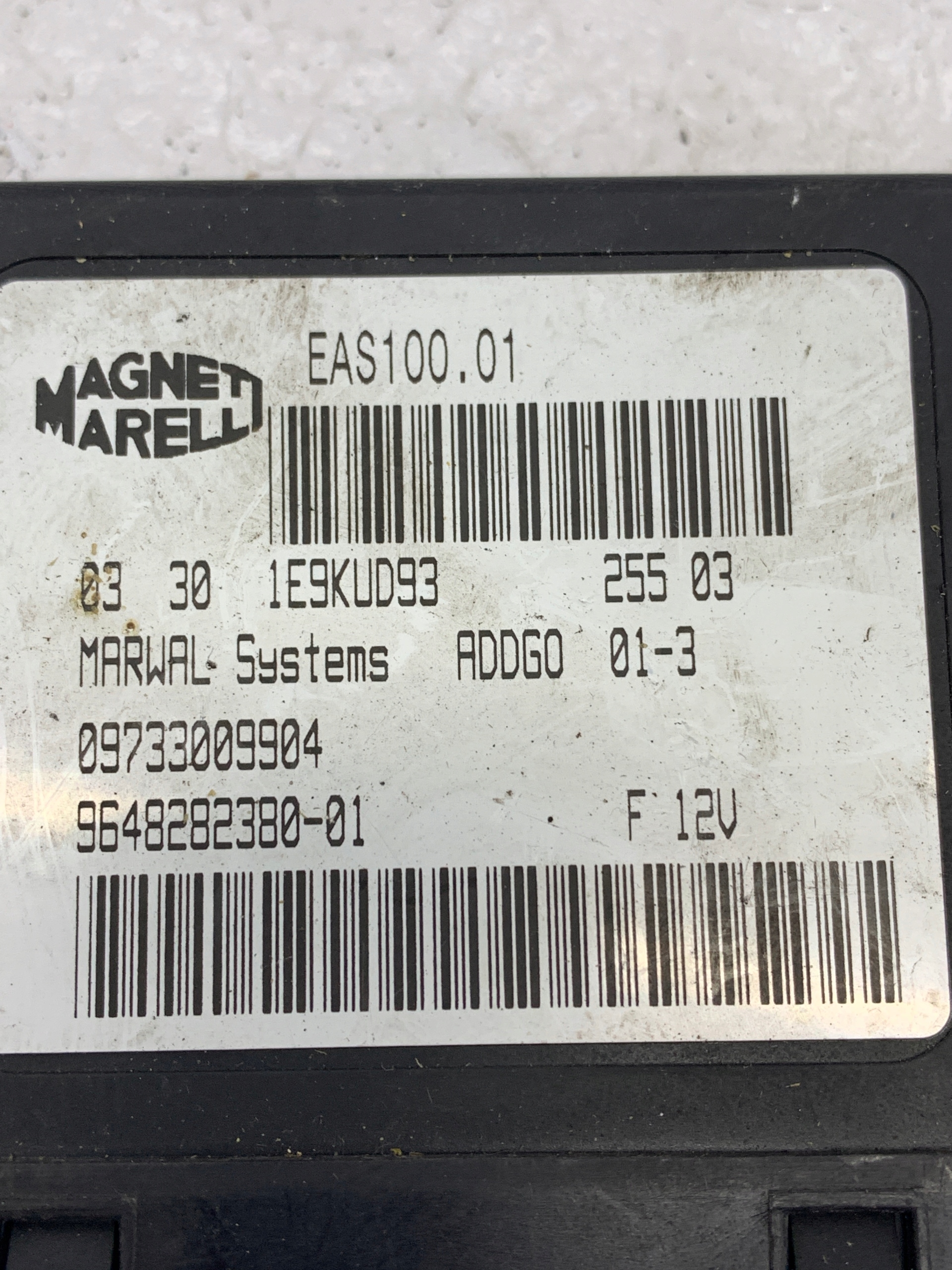 module control unit feed pump 9648282380 CITROEN PEUGEOT
