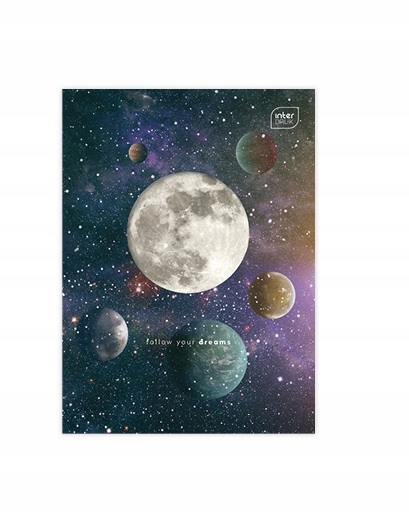 

Zeszyt do słówek A6, kratka 32 kartki Shape Galaxy