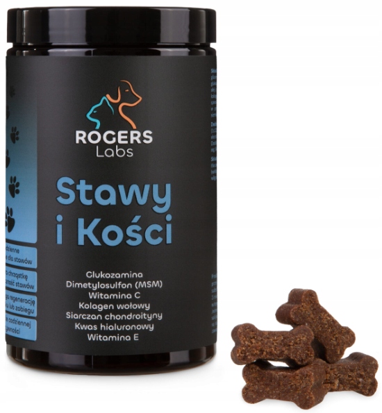 Levně Rogers Labs Klouby a kosti krmivo pro psy, pamlsky 180 g