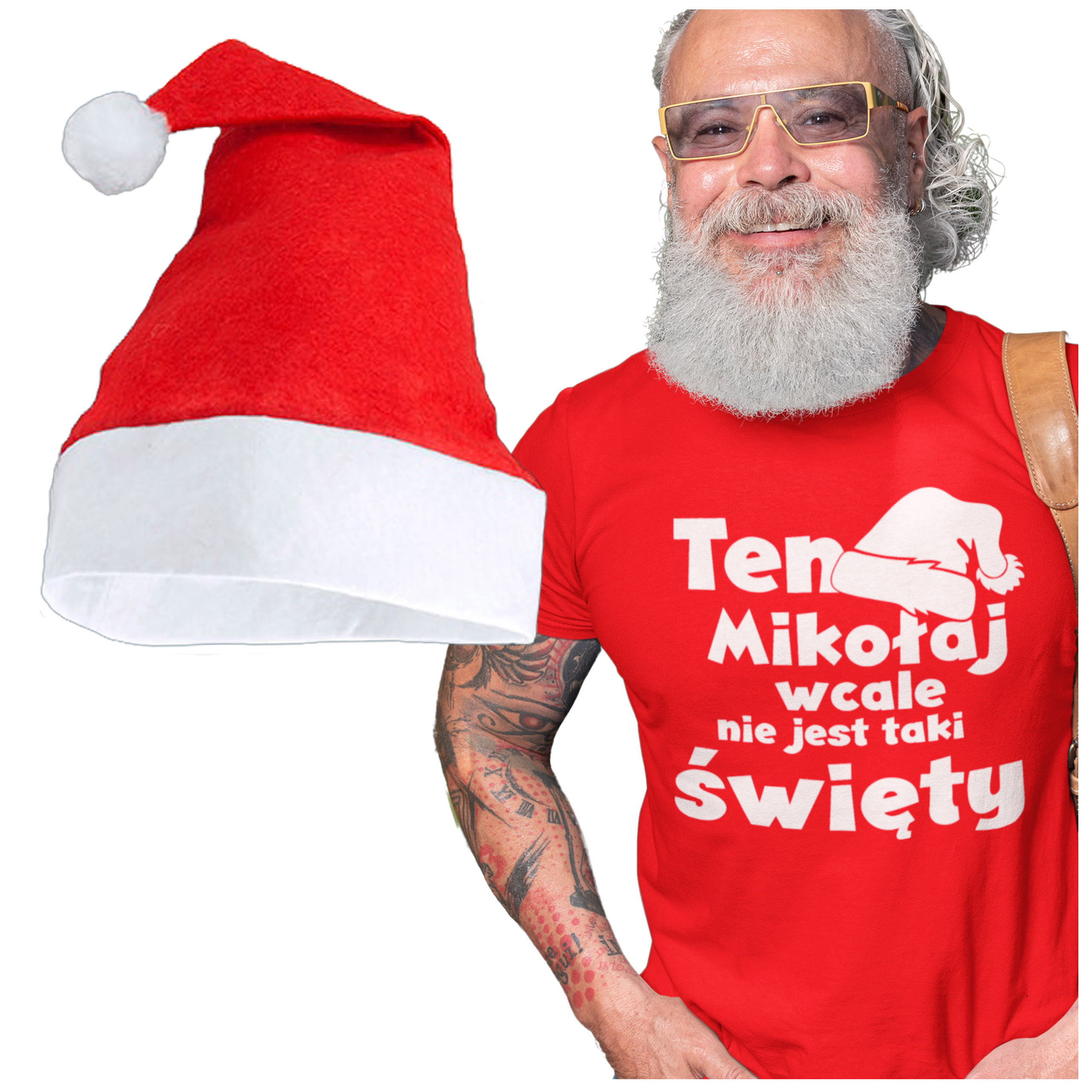 

Koszulka Świateczna Na Mikołajki Gwiazdke