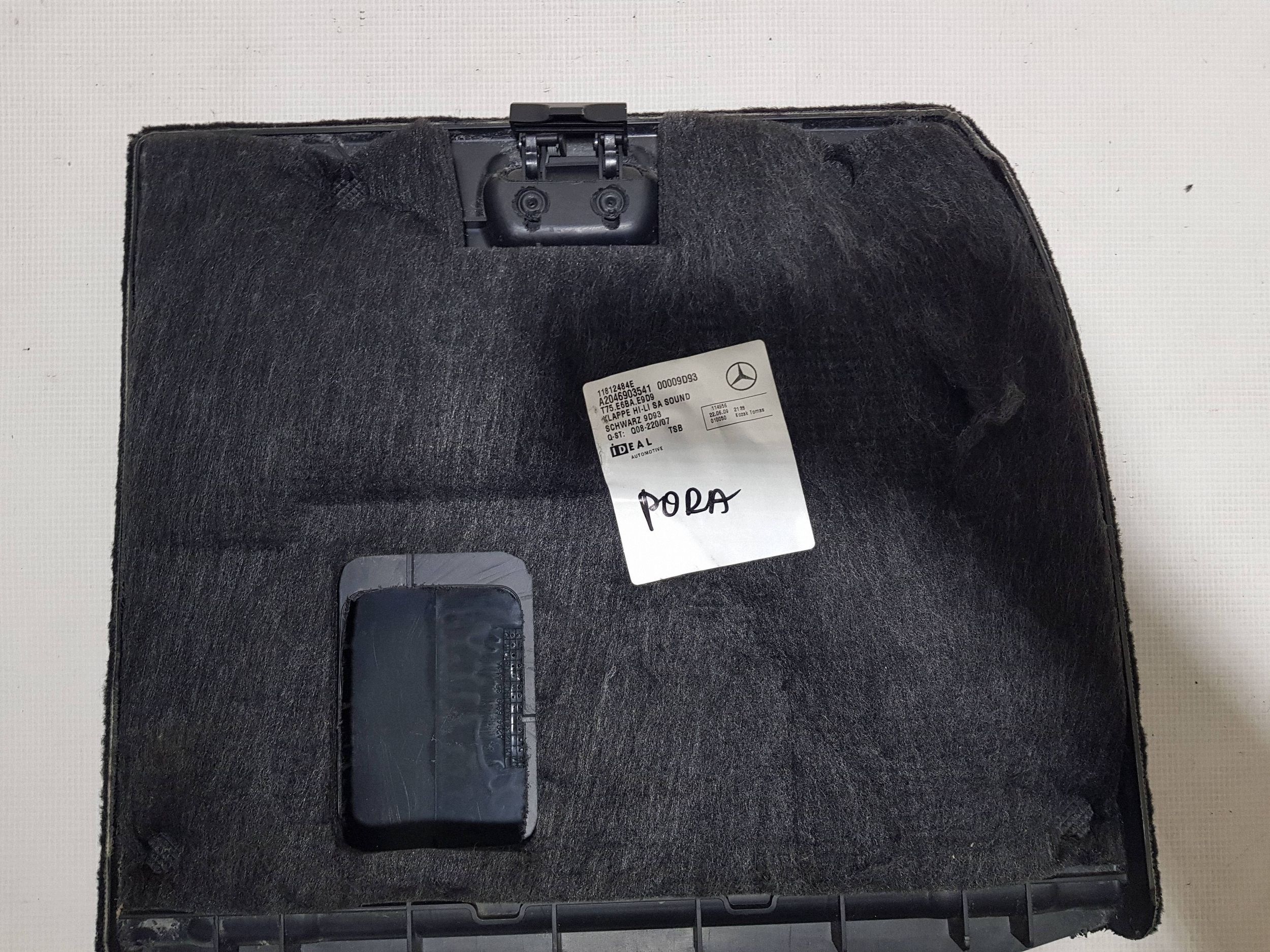boot upholstery rear part left net cover upholstery Mercedes C W204 KOMBI