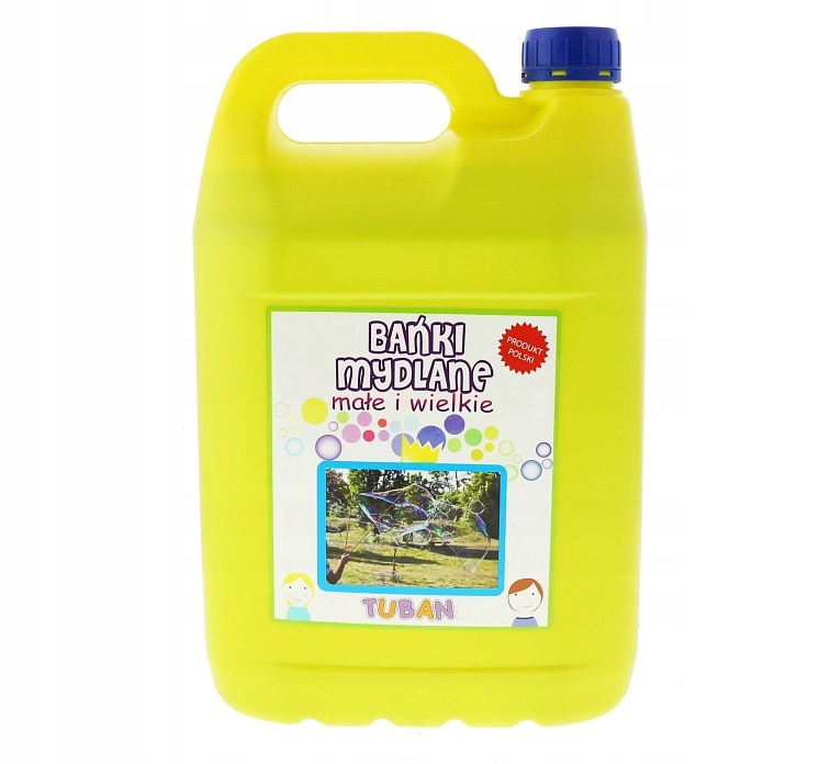 

Płyn do baniek mydlanych,Tuban 5l