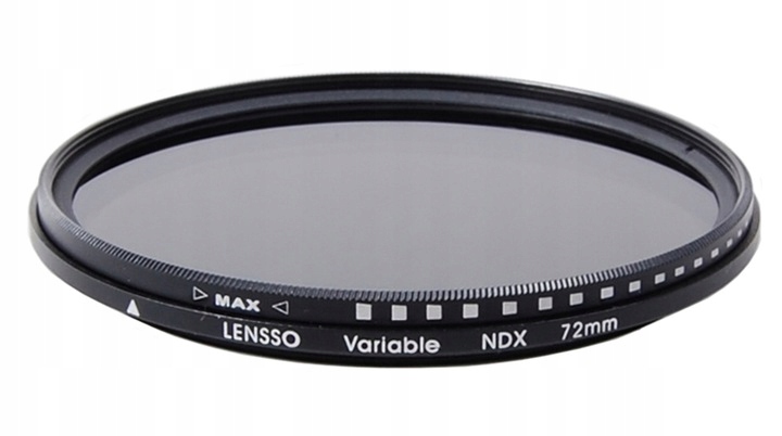 

Filtr Pełny Szary 72mm Fader Regulowany ND2-ND400