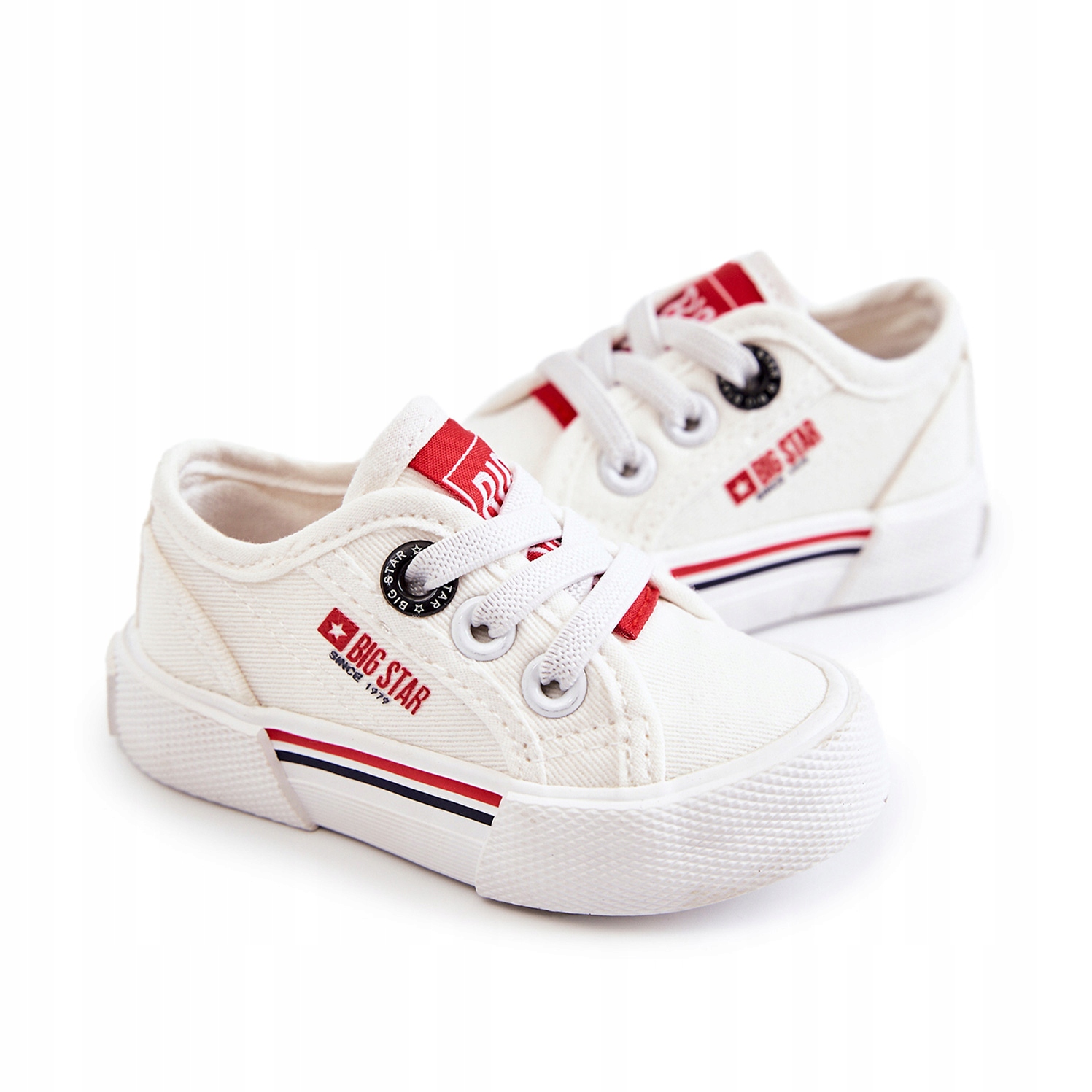 

Dziecięce Trampki Big Star JJ374160 Białe 21