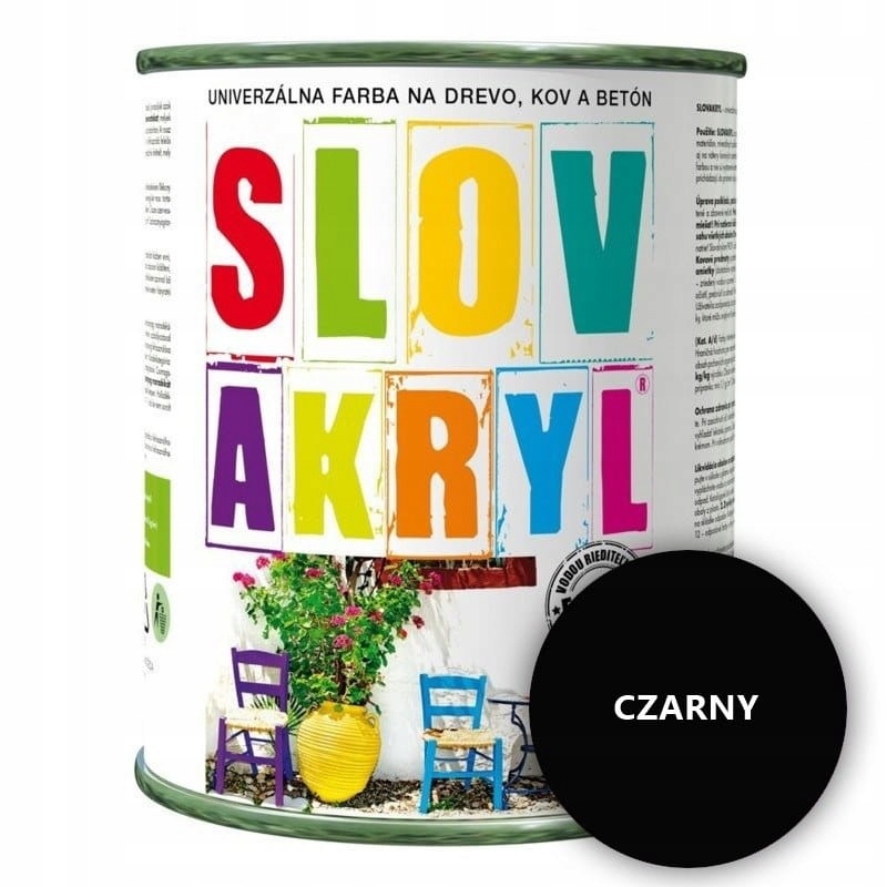 

Farba akrylowa Do Zabawek <3lat Czarny 0,75L