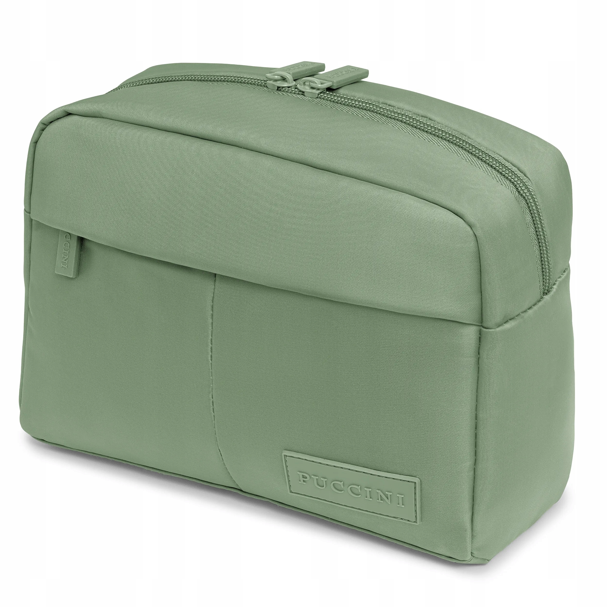 Kosmetyczka Męska Damska Podróżna Puccini Zielona QM50251-5A