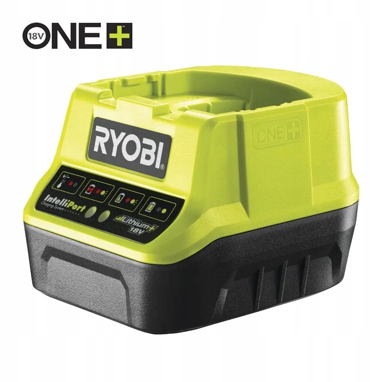 Ładowarka do akumulatorów wskaźniki analiza napięcia RC18120 ONE+18V Ryobi