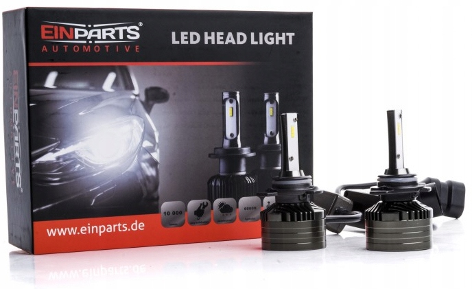 Headlight Bulb LED Upgrade Kit 9012 HIR2 6000k EPLH41 set of 2