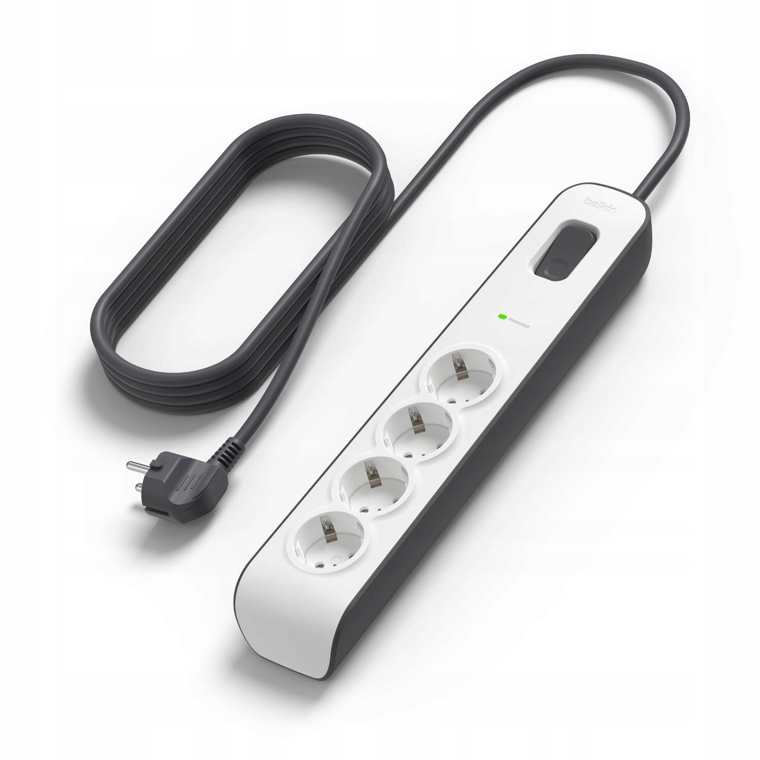 Belkin Zásuvková lišta 525 J, 4 zásuvky Schuko, 2 m