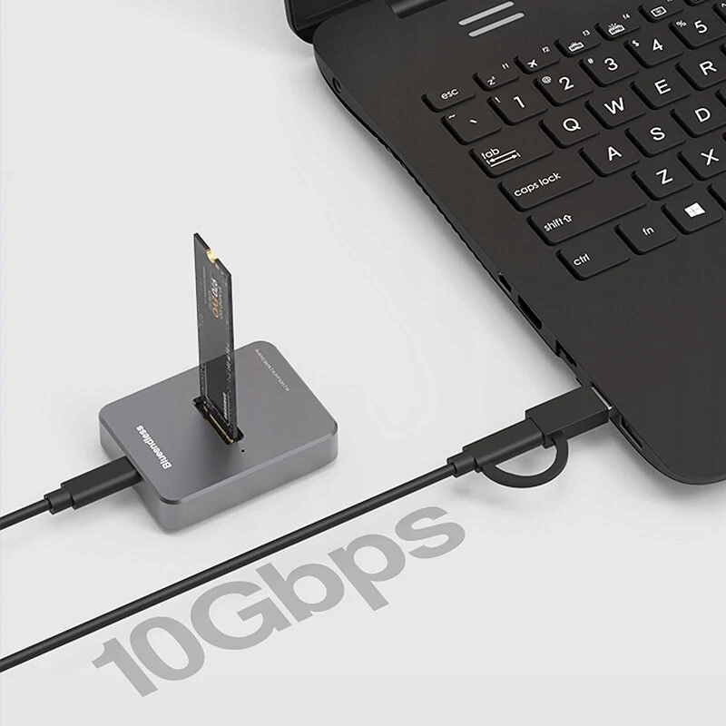Stacja dokująca dysków SSD M.2 SATA/PCIe NVMe USB 3.1 Aluminium USB-C EAN (GTIN) 6914918473