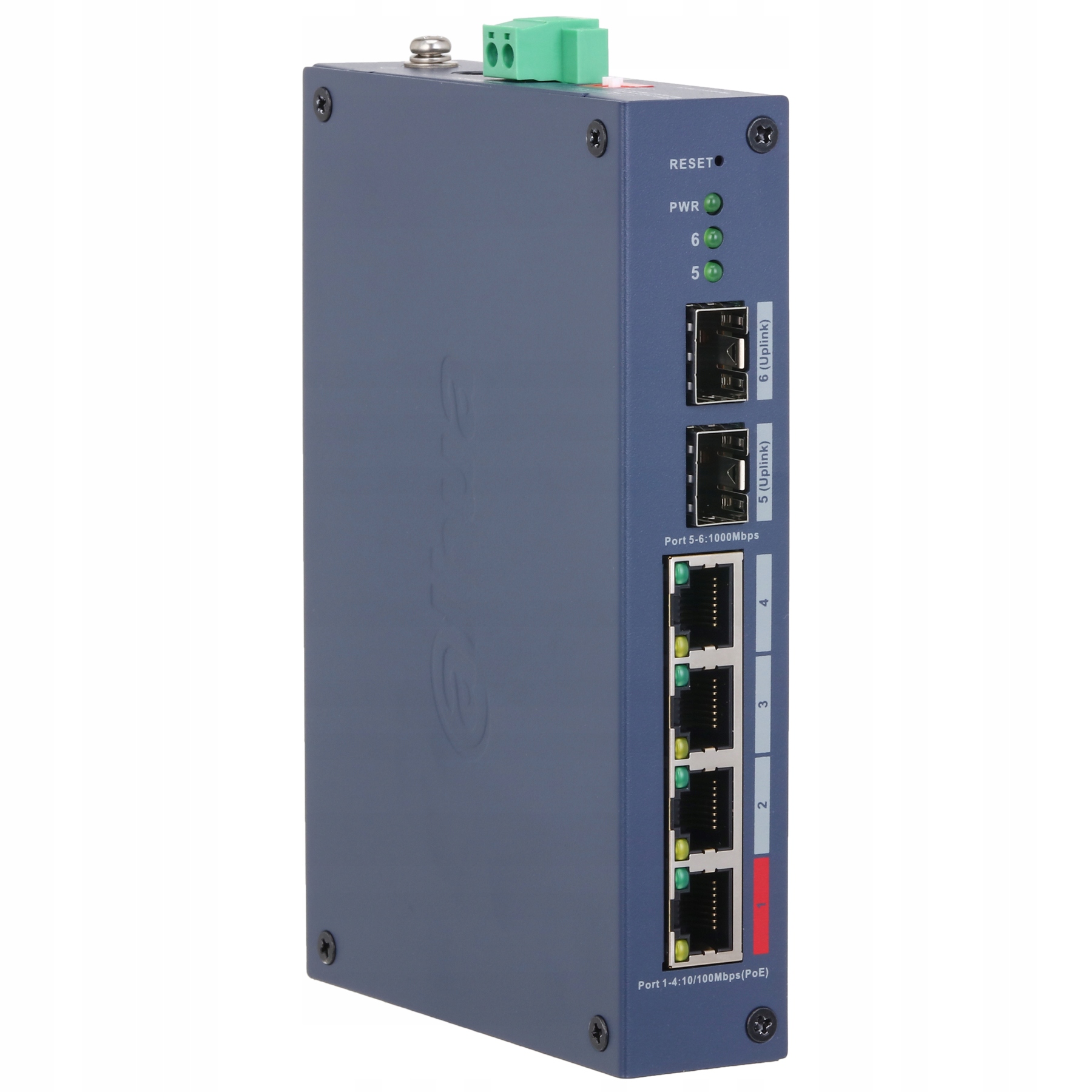 Priemyselný Switch Poe CHS4206-4ET-90 4-PORTOVÝ Sfp Dahua