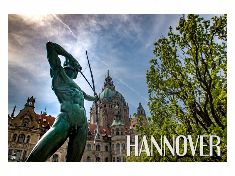 

Hannover Pomnik Perspektywa- Magnes na lodówkę