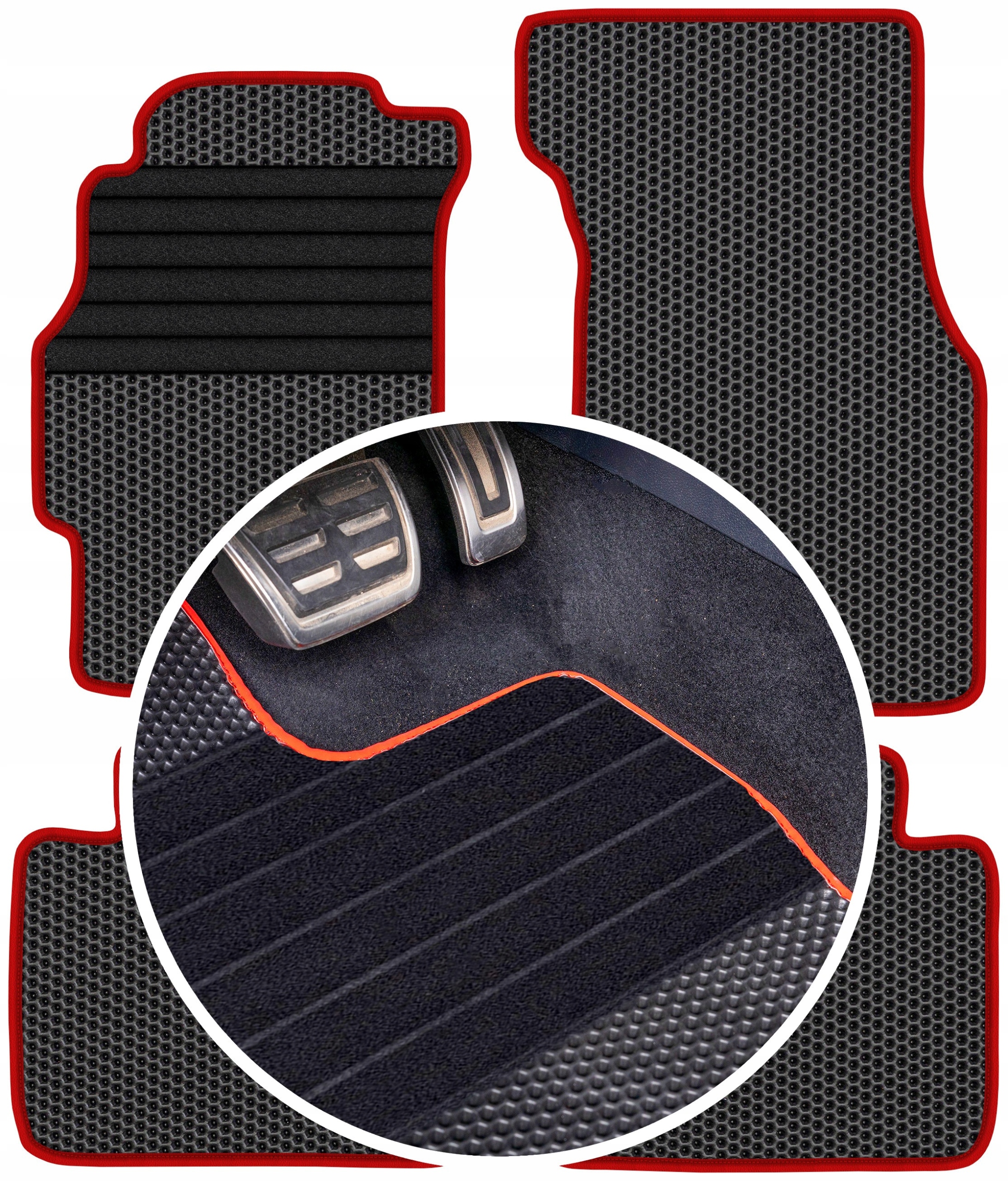Honda Civic VI Sedan 1995-2001 Gumové rohože Eva Eternity Plastry Medu