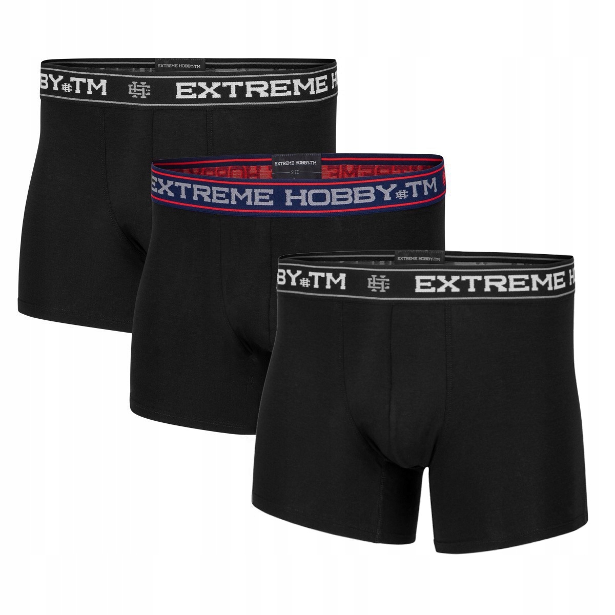 Pánské boxerky Extreme Hobby Eh 3-pack černé M