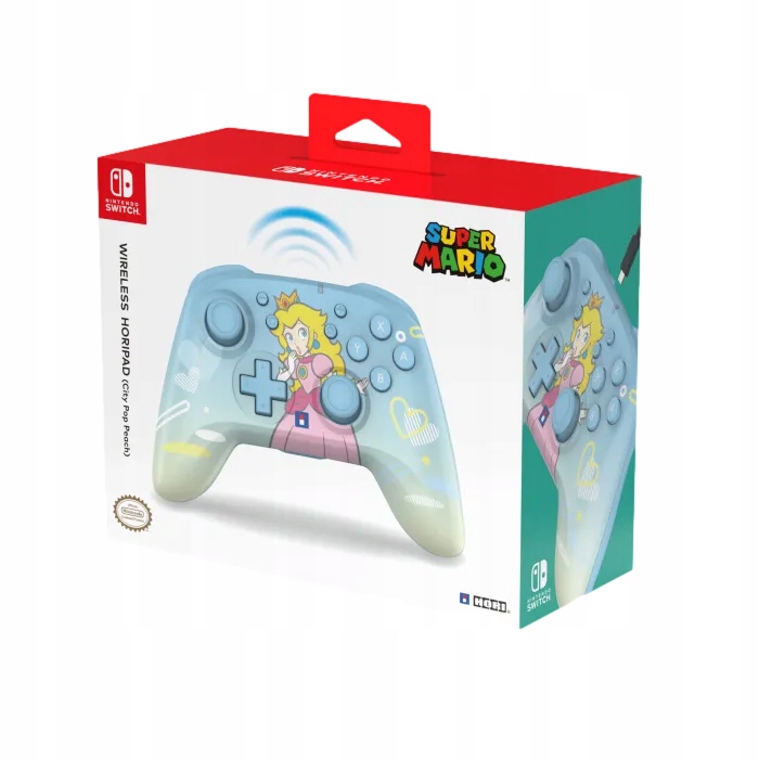 Hori Switch Pad bezprzewodowy City Pop Peach