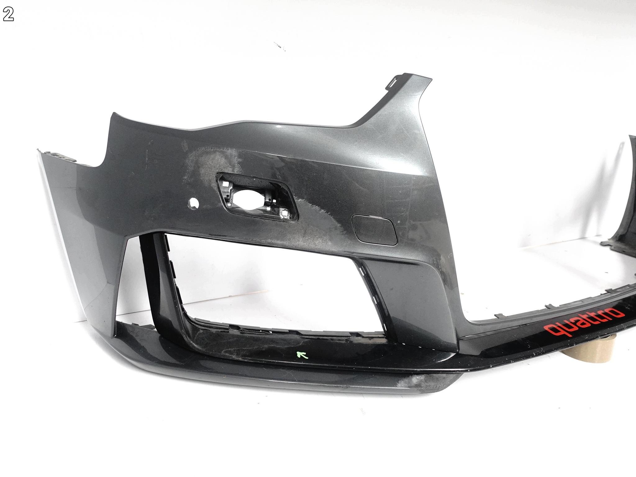 AUDI RS3 8V4 13-16 SPORTBACK bumper SPOILER QUATTRO front (washers/PDC)