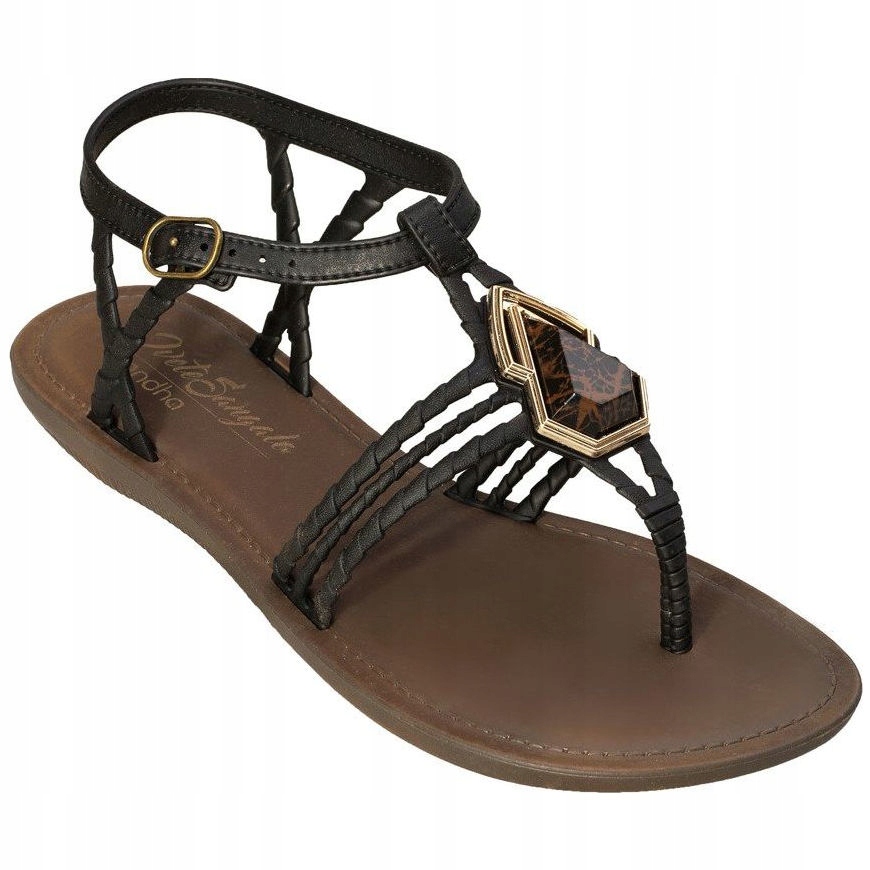 

Damskie Sandały Grendha Japonki Wygodne Czarne 40