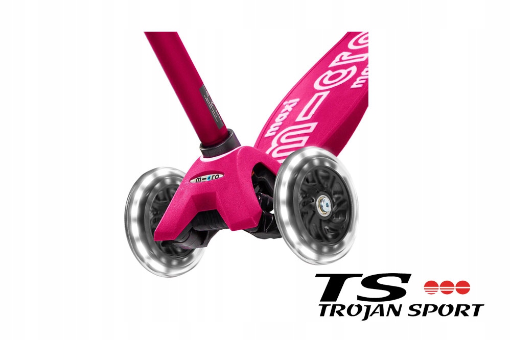 HULAJNOGA MAXI MICRO DELUXE LED PINK MMD077 Kod producenta MMD077