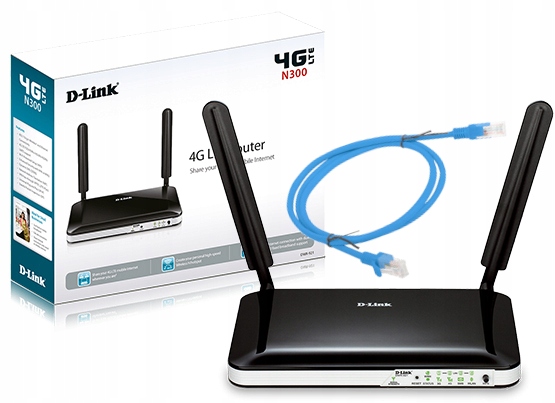

Router Wifi D-Link DWR-921 z modemem 3G 4G Lte Sim