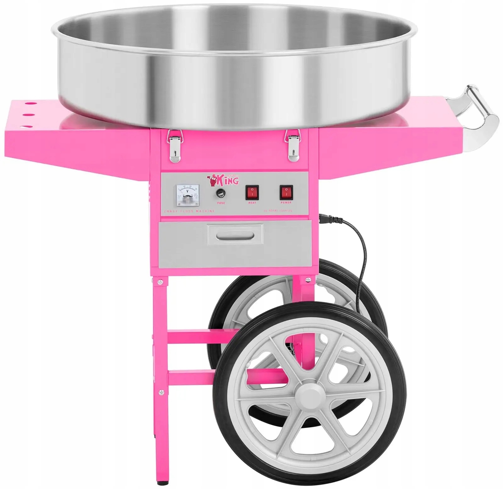 Maszyna do waty cukrowej 1200W 72cm wóz Royal Catering RCZC-1200XL 10010133