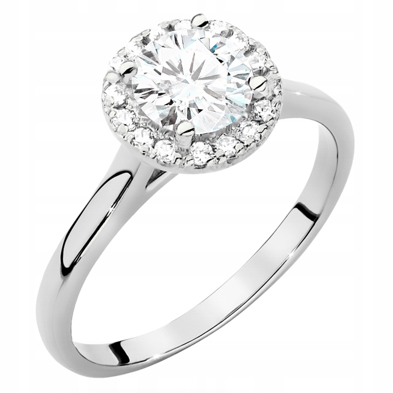 Zlatý Prstýnek 585 Kolo s Brilianty 0,84 ct