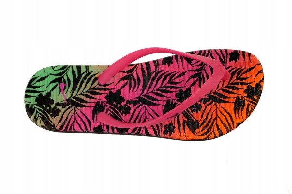 NIKE Japonki dziecięce SOLARSOFT THONG czerwone wzorzyste 33,5