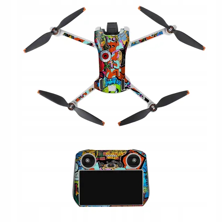 Zestaw naklejek Naklejka dla drona DJI MINI 3 + DJI RC (MM3-TZ553-3)