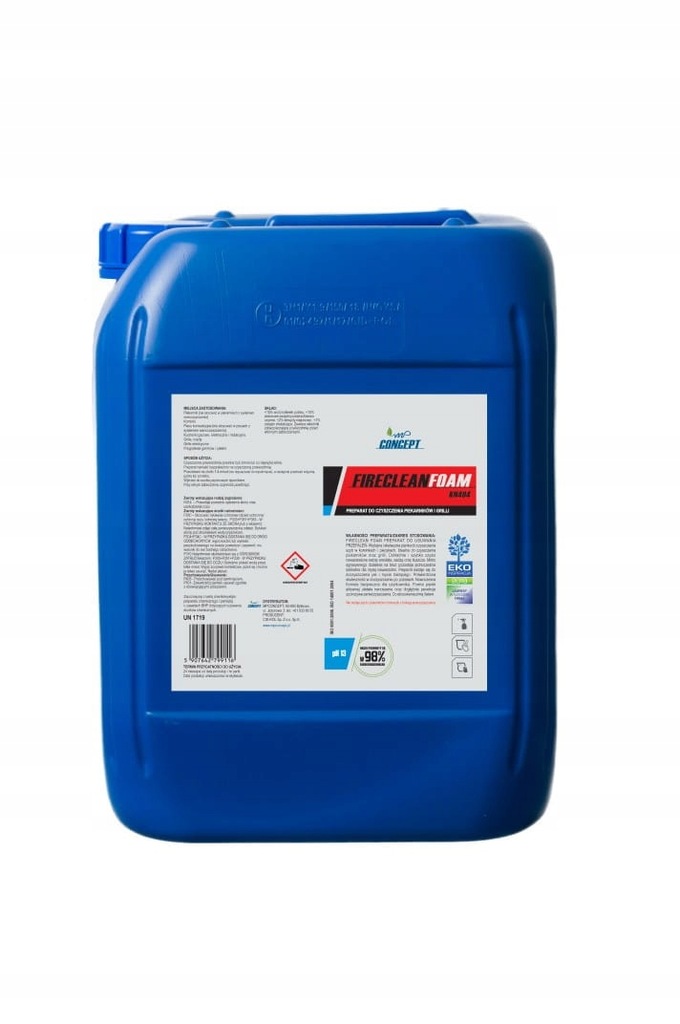 Prostředek na čištění krbové trouby grilu Fireclean Foam Pro 5L