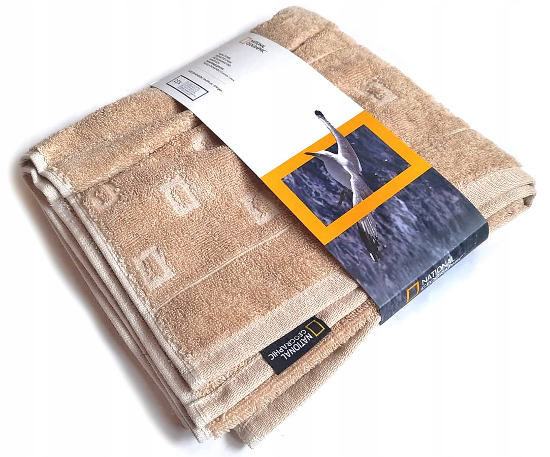 

Ręcznik National Geographic 100x50cm beżowy