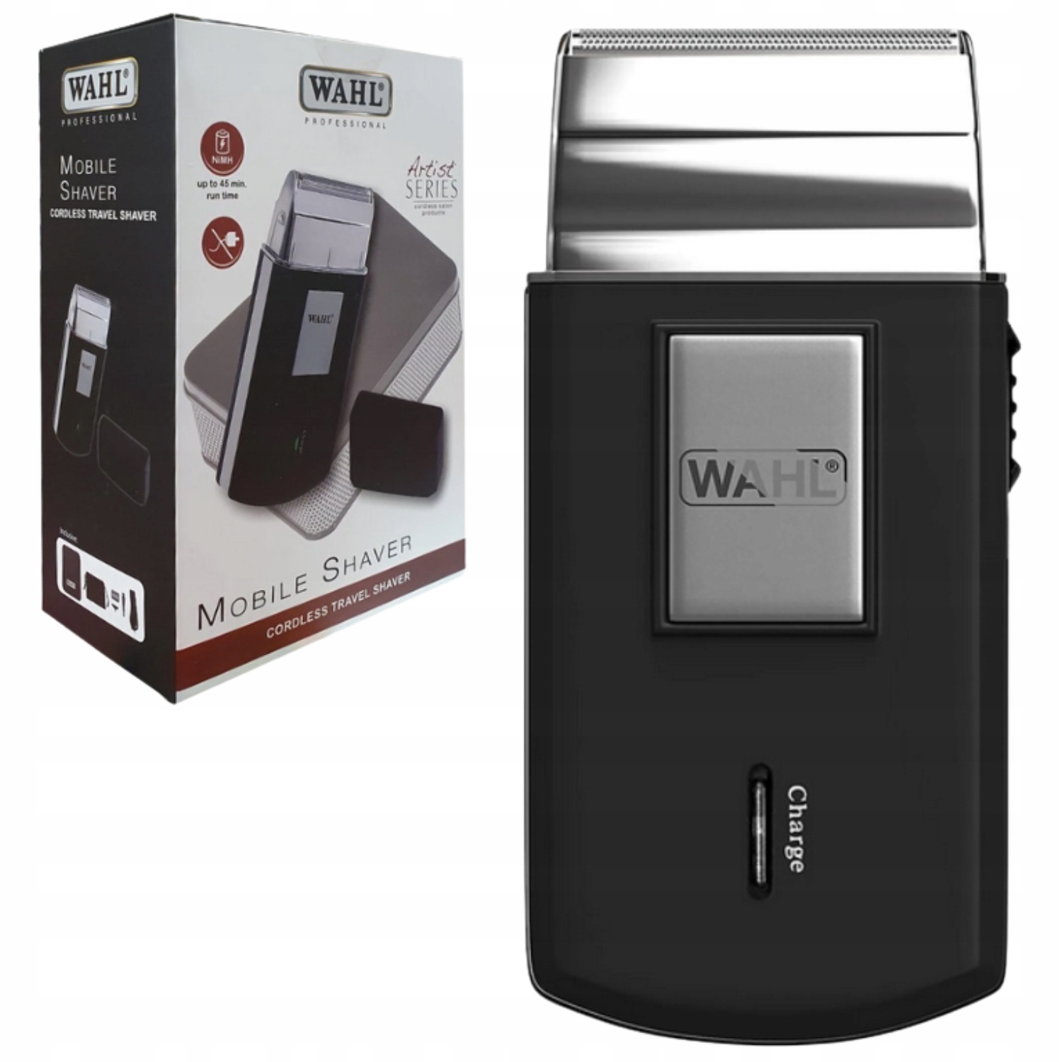 Holicí Strojek holicí strojek Wahl mobilní, černý/stříbrný