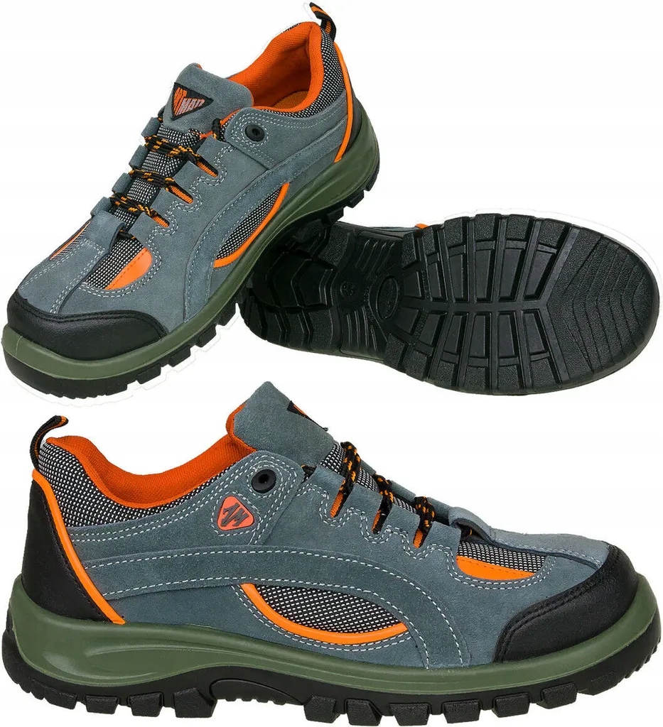 Buty robocze S1 sportowe obuwie z podnoskiem ochronnym Bhp półbuty 43