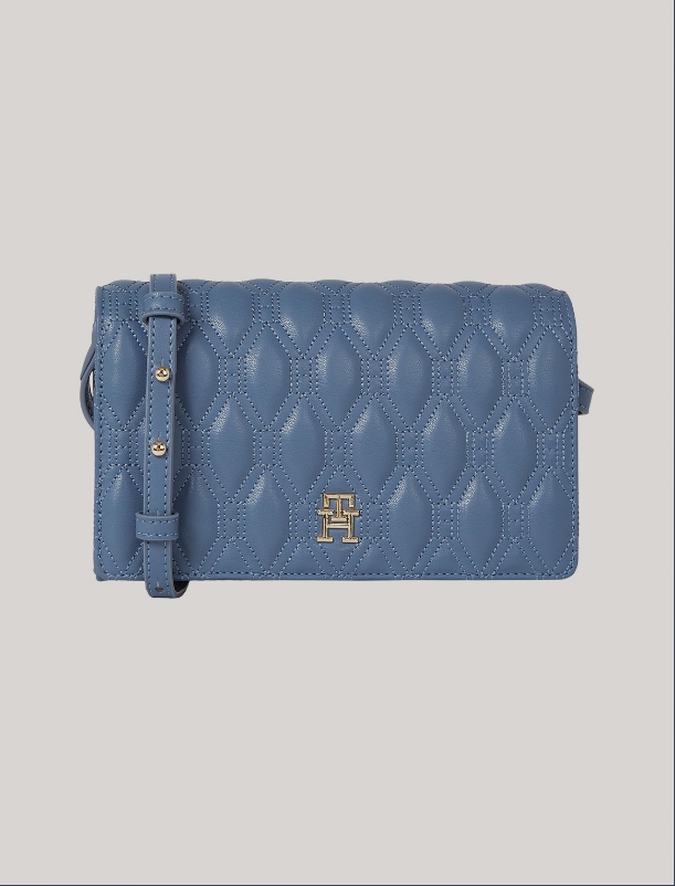 Tommy Hilfiger Crossoverová taška Th Monogram s prošívaným rámem