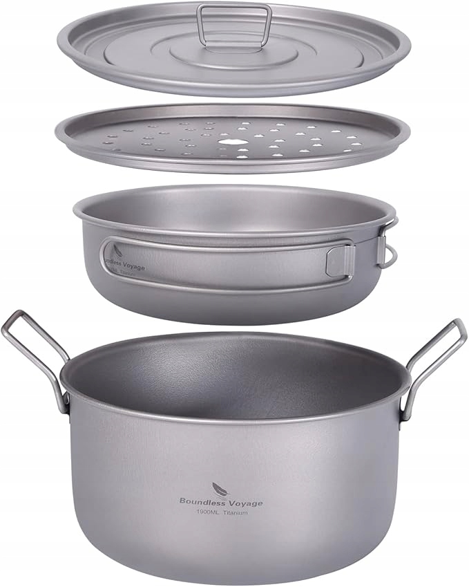 IBasingo Sada Hrnců 900 ml 1900 ml,