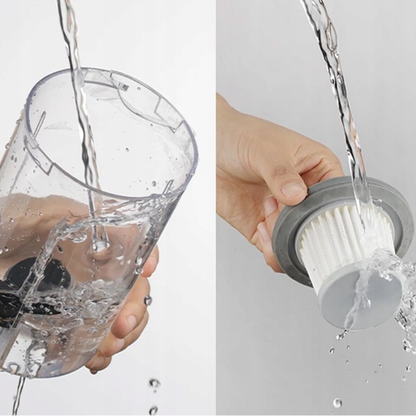 RĘCZNY MOCNY ODKURZACZ SAMOCHODOWY BEZPRZEWODOWY DO AUTA DOMU 2w1 DMUCHAWA EAN (GTIN) 5901854599083