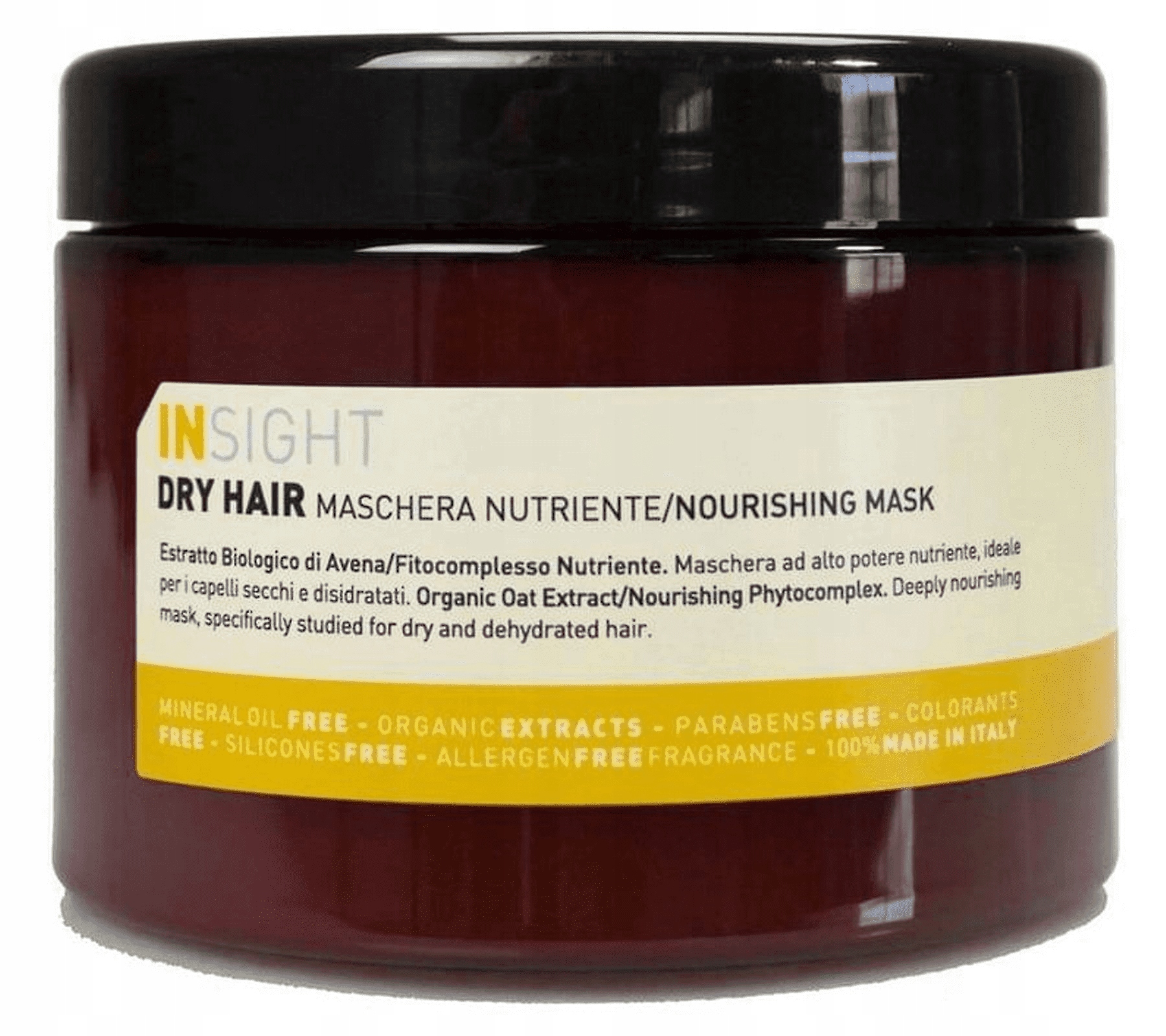 Insight Dry Hair Nourishing Mask maska nawilżająca do włosów suchych 500ml