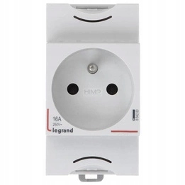 Modulární zásuvka 2P+Z 10/16A 250V pro lištu G380