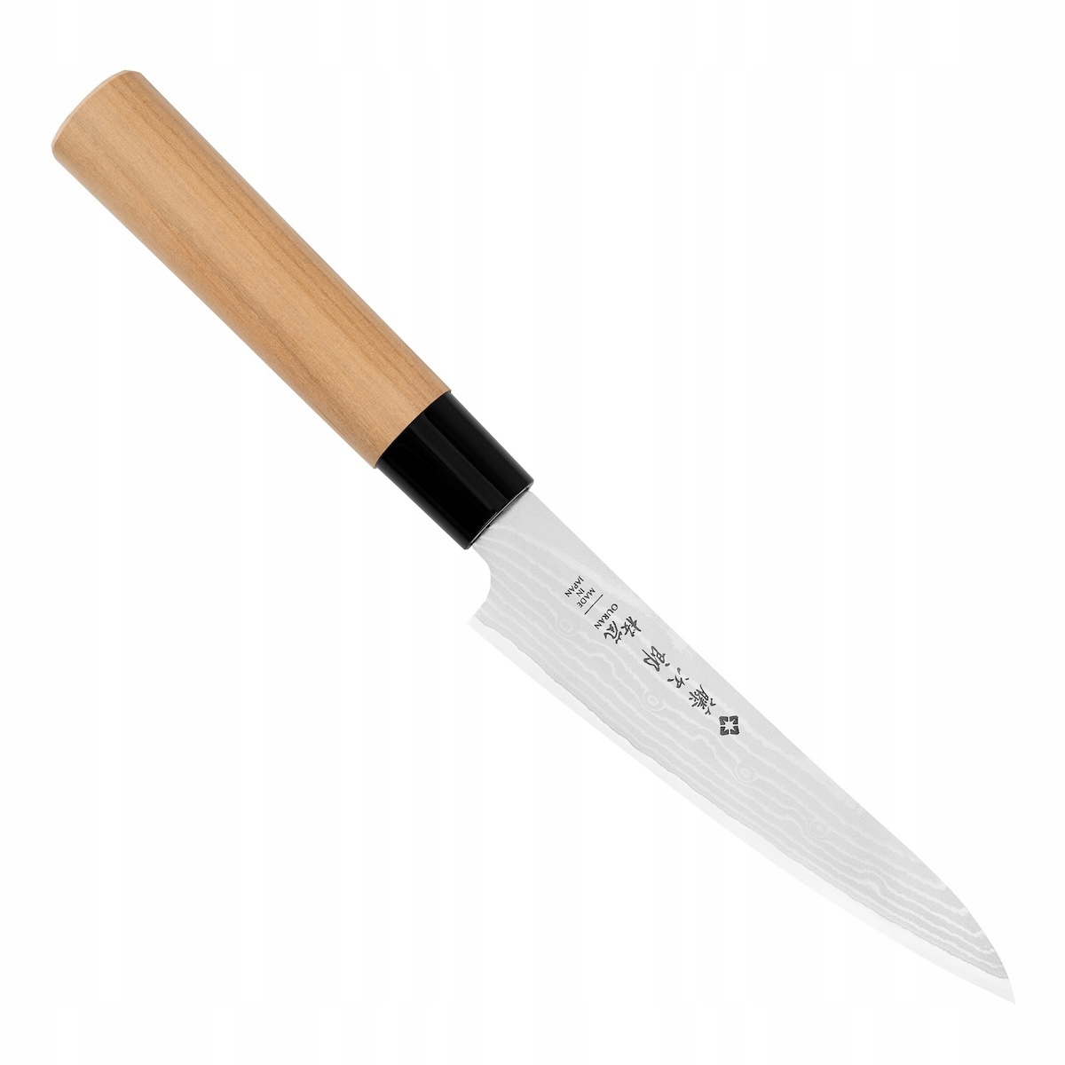 Tojiro Ouran VG-10 Damascus Japonský kuchynský nôž Univerzálny 59 Hrc 13 cm