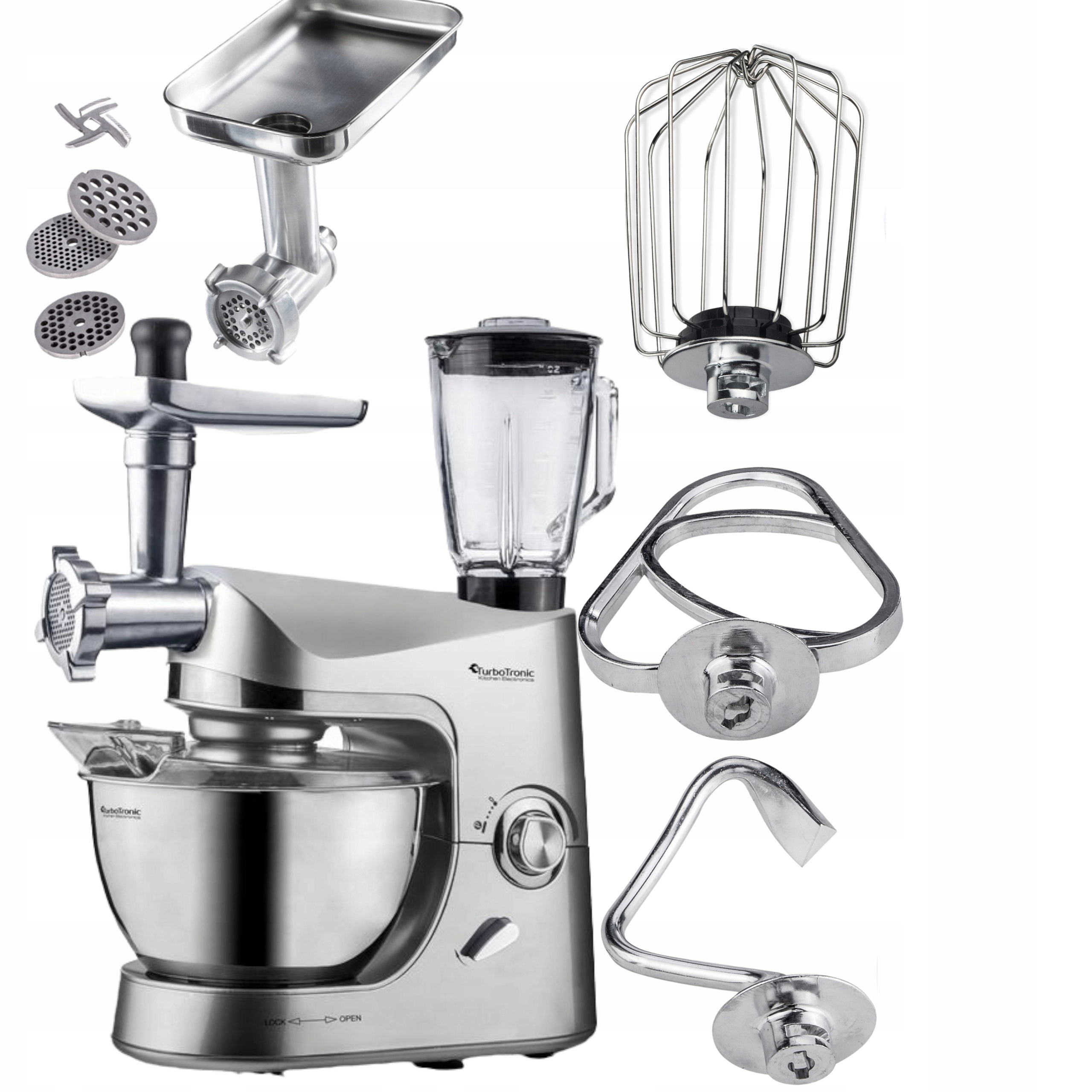 Robot Kuchenny Planetarny Mikser blender kielichowy 2000 W 5l