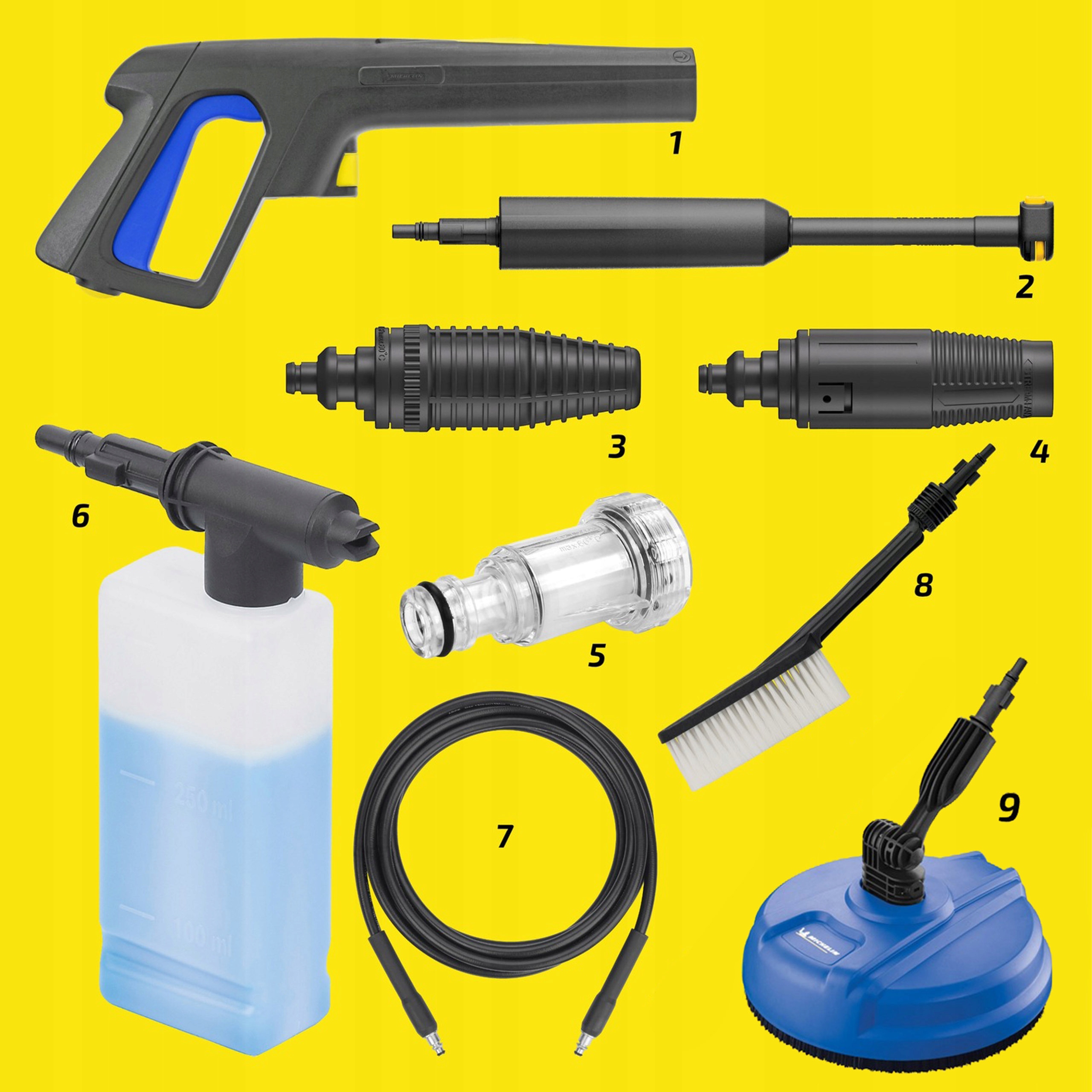 Myjka ciśnieniowa samozasysająca MICHELIN 210ewBAR Stan opakowania oryginalne