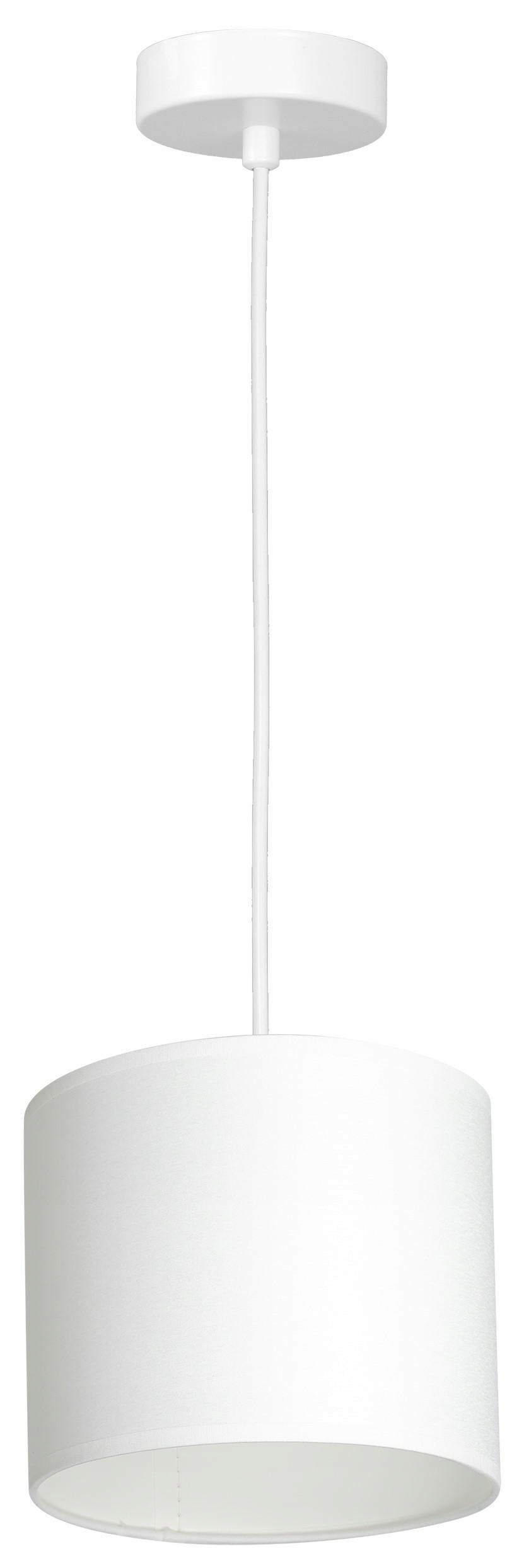 Závěsná lampa Arden Bílý Abažur 1xE27 do kuchyně nebo jídelny