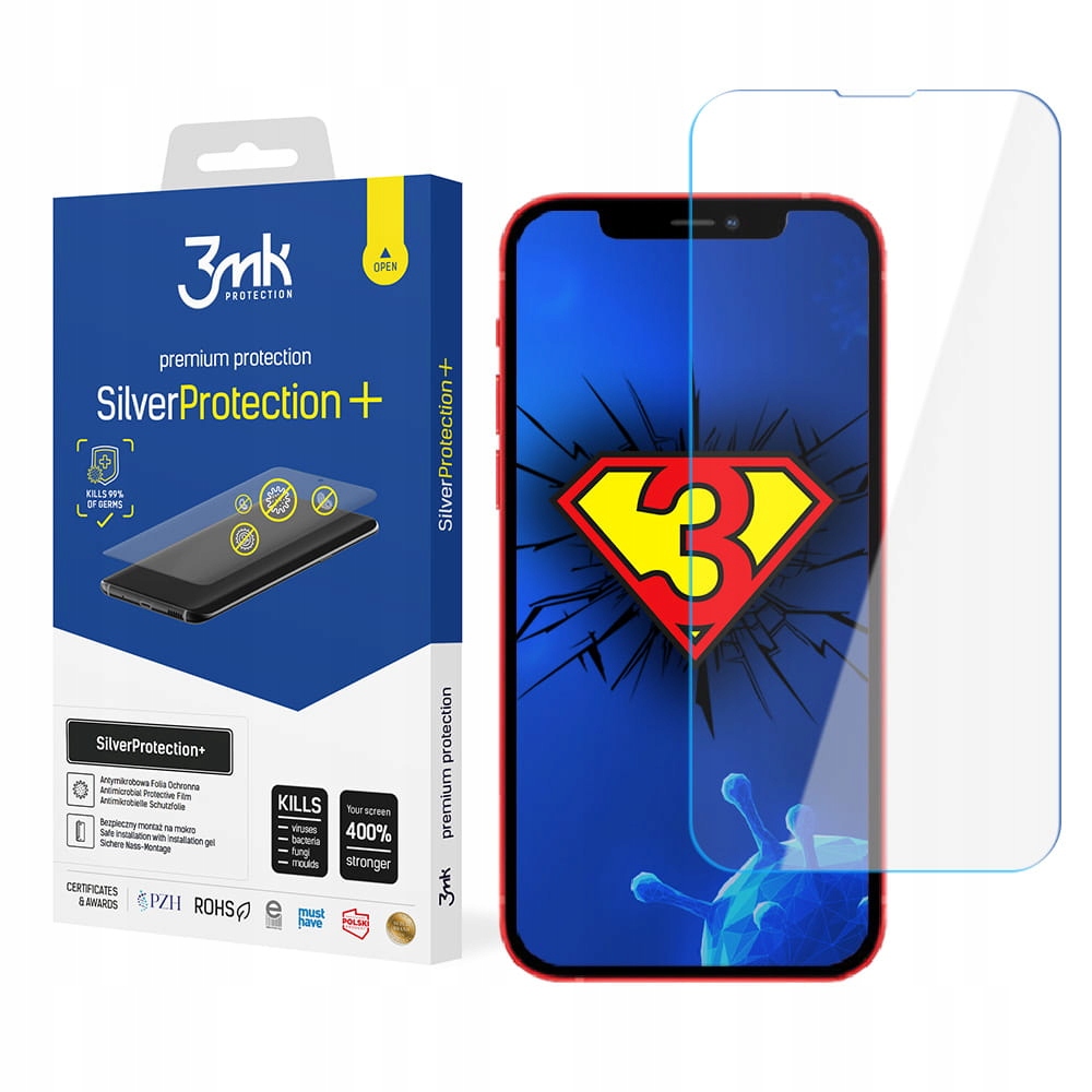 

Folia 3mk SilverProtection+ do iPhone 13 mini