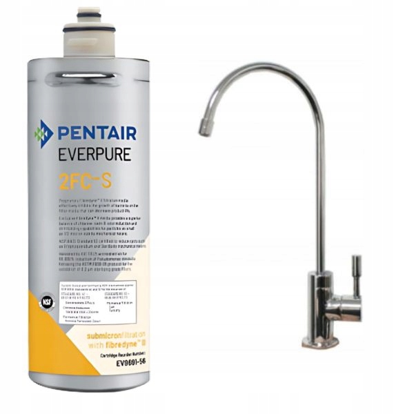 Vodný Filter Kuchynský Alaska Water Eko 2FC-S Pantair Sada S Výtokom