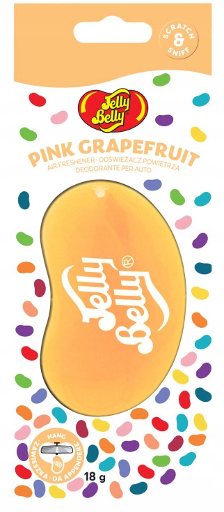 

Jelly Belly Zawieszka Zapachowa 3D Pink Grapefruit
