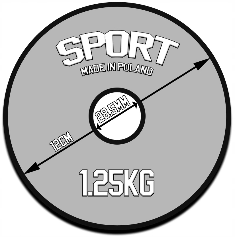 HANTLE ŻELIWNE 2x45 kg gryf Talerze zestaw 90kg Waga 2x 45 kg