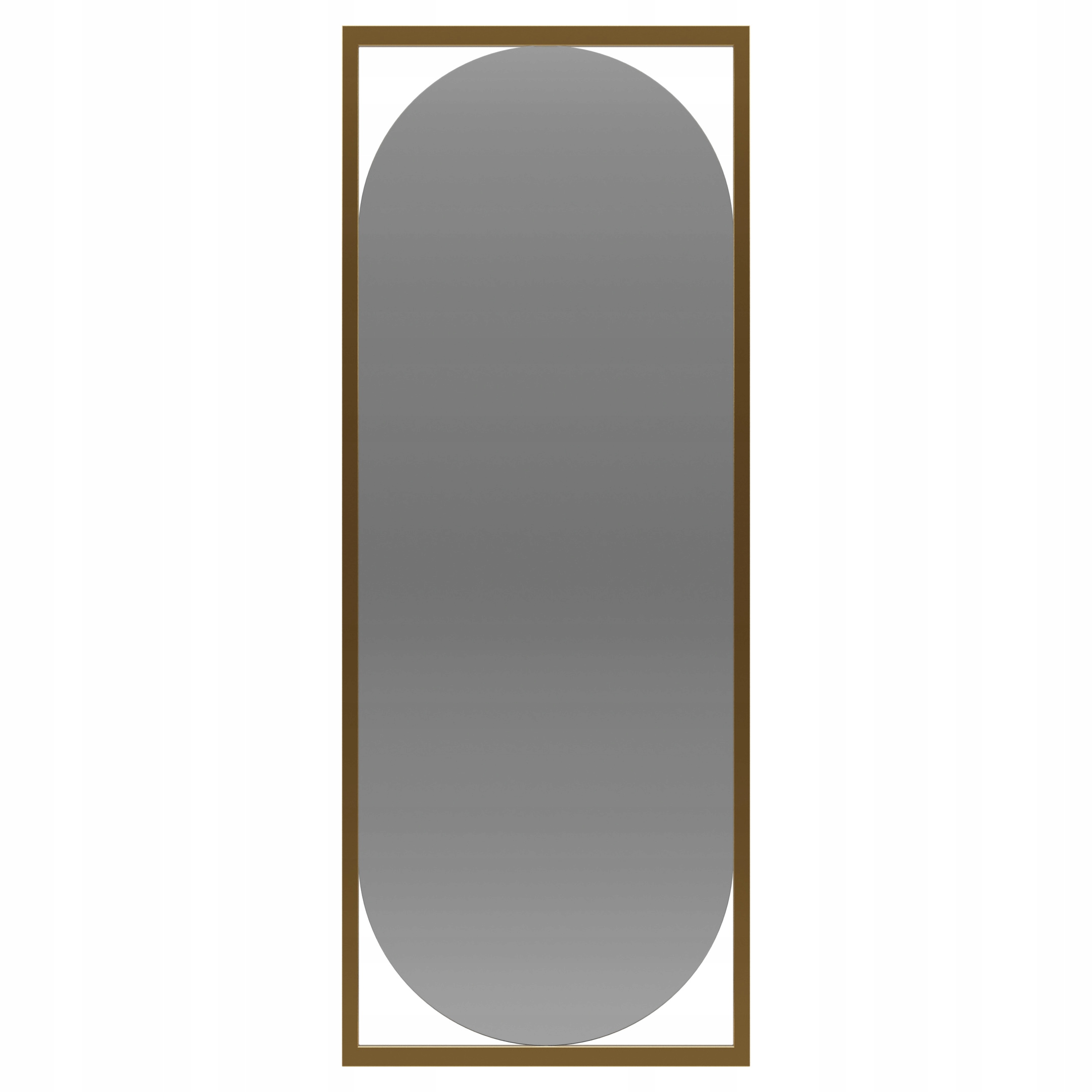 Zrcadlo oválné Rena v rámu 1503 s Led podsvícením 100x200