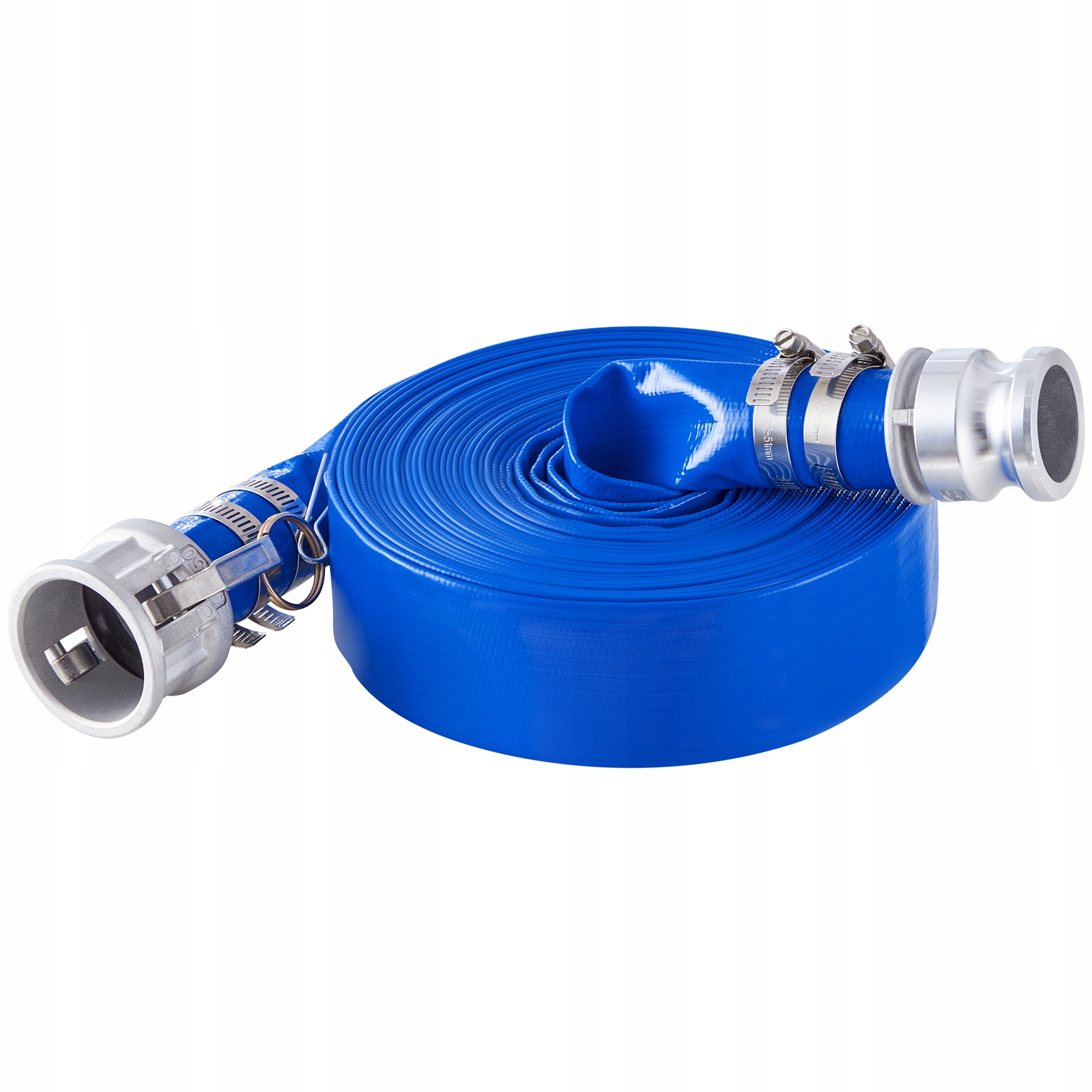 Vevor Hadica Plochá 38 MM X 15 M Na Odpadovú Vodu, Svorky Z Hliníka, Silné