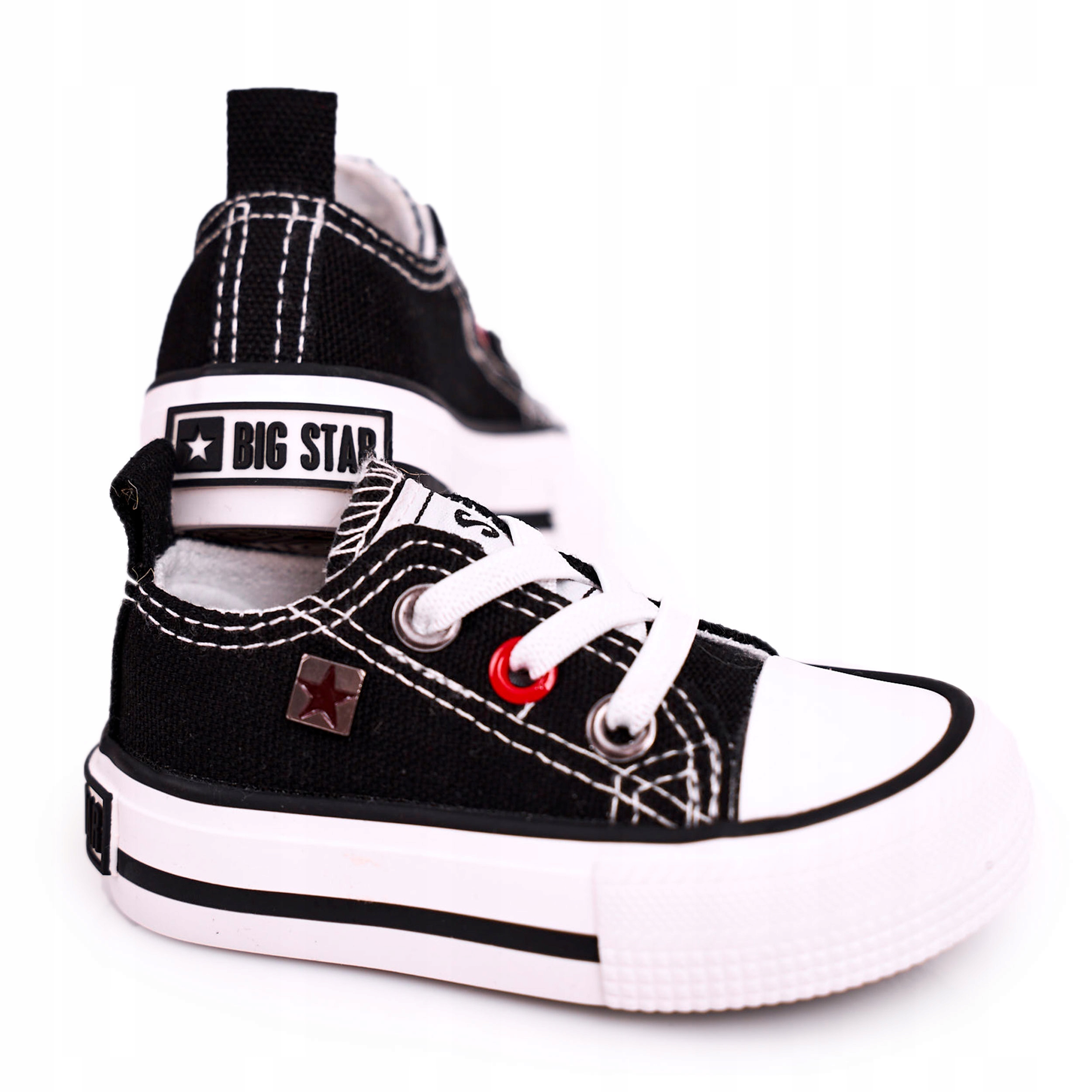 

Dziecięce Niskie Trampki Big Star Czarne 21
