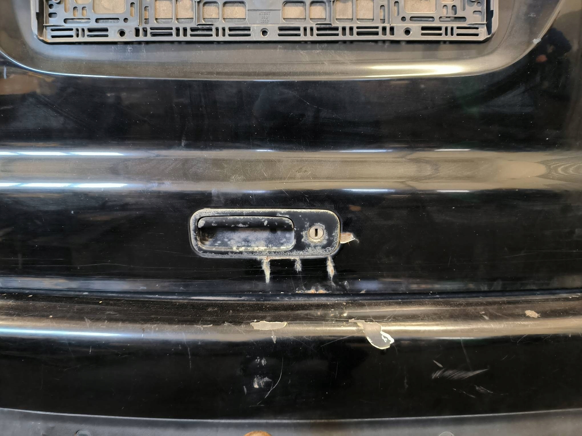 heckklappe kofferraumdeckel Kofferraum SOLID BLACK FORD GALAXY II