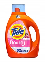 Levně Tide Downy 2,15 l 52 praní – Gel na praní tkanin
