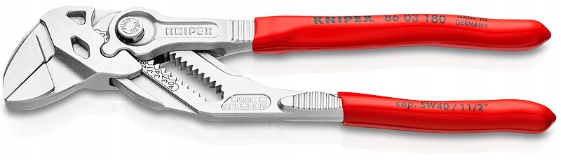 Nastavitelné kleště na trubky 180 mm (1 1/2") Pvc Knipex